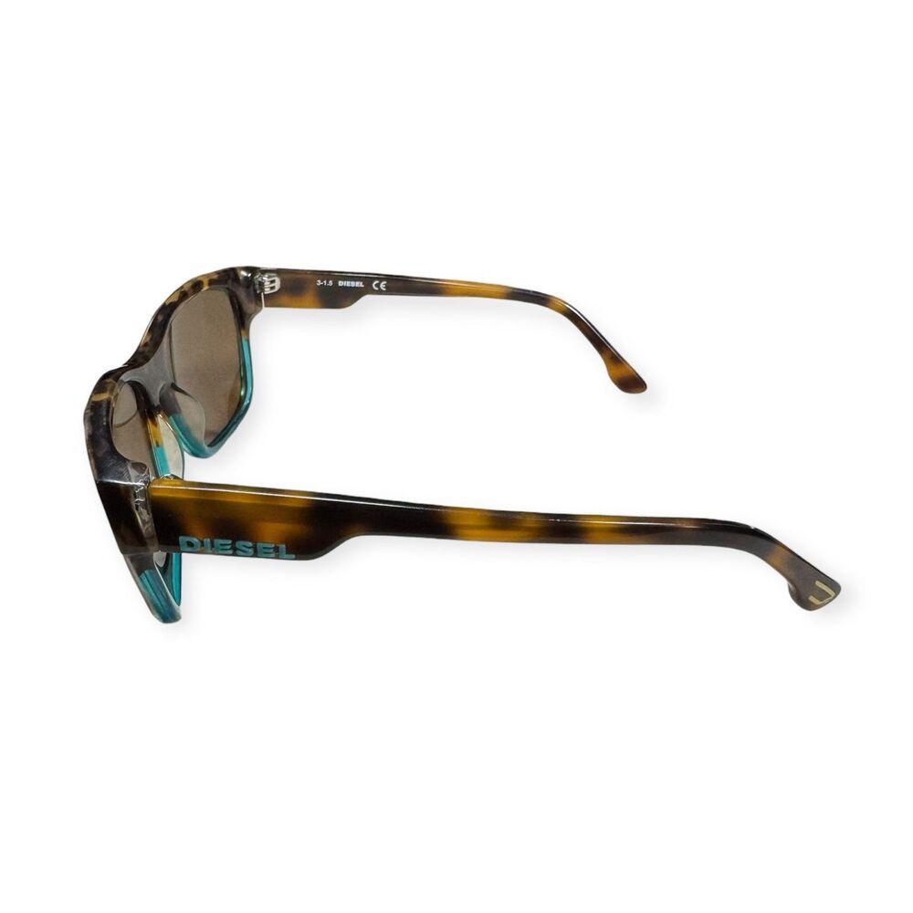 Diesel DL5072 Tortoise Oval Polarized Sunglasses Brown Lenses - Picture 2 of 6